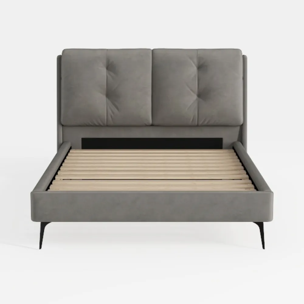 Zephryn Bed Frame With Headboard  (Queen)-101 Stories